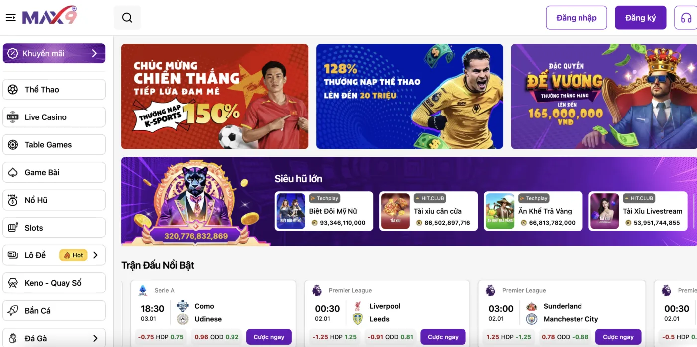 Max79 - Trang cá độ bóng đá nổi bật nhất 2026