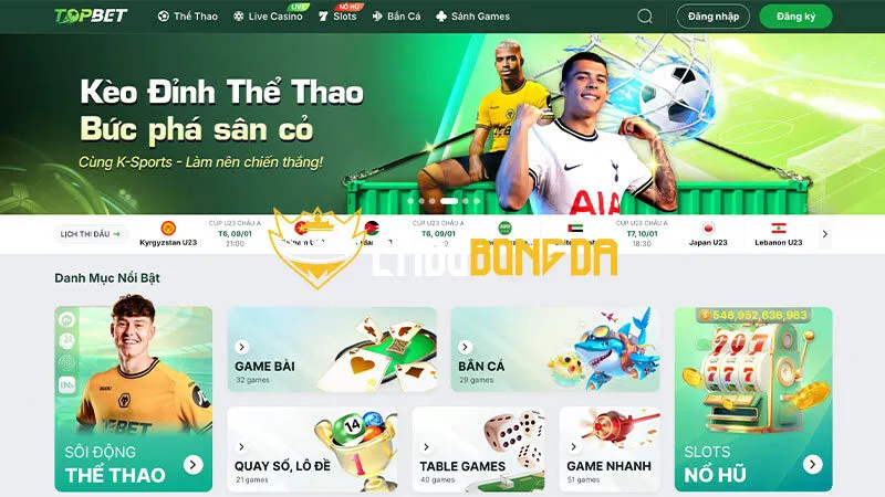 Topbet - Siêu nhà cái uy tín Châu Âu